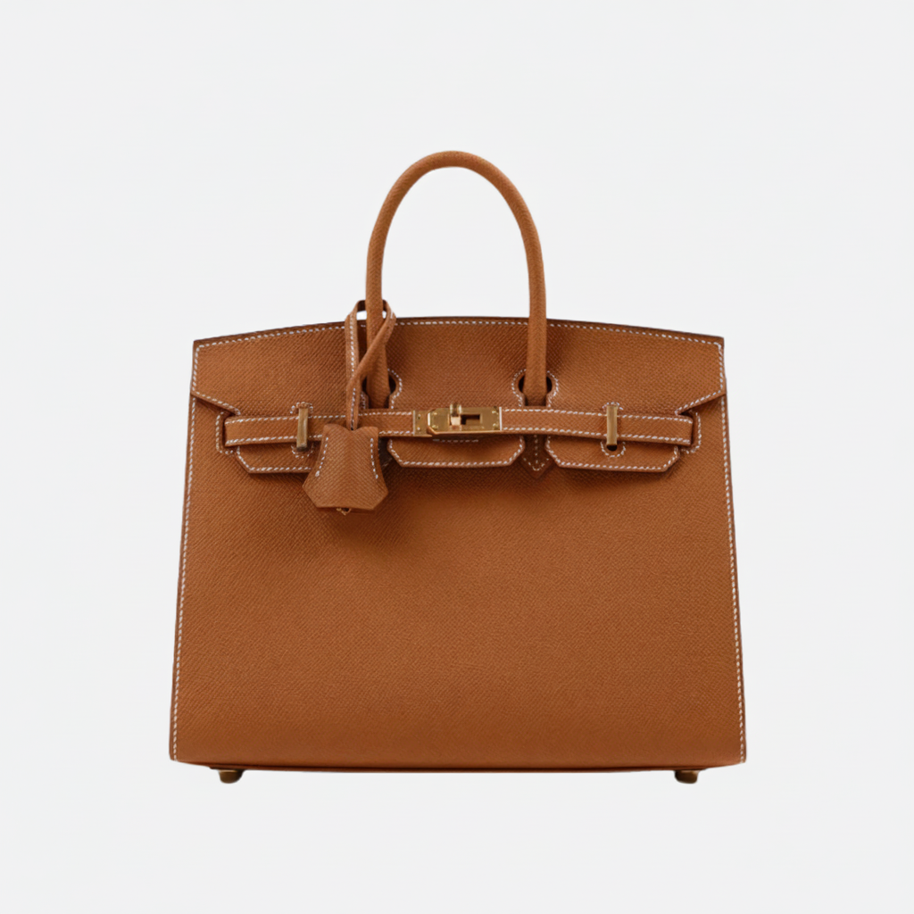 BIRKIN 25 HSS BAG IN CRAIE / GRIS TOURTERELLE IN TOGO LEATHER