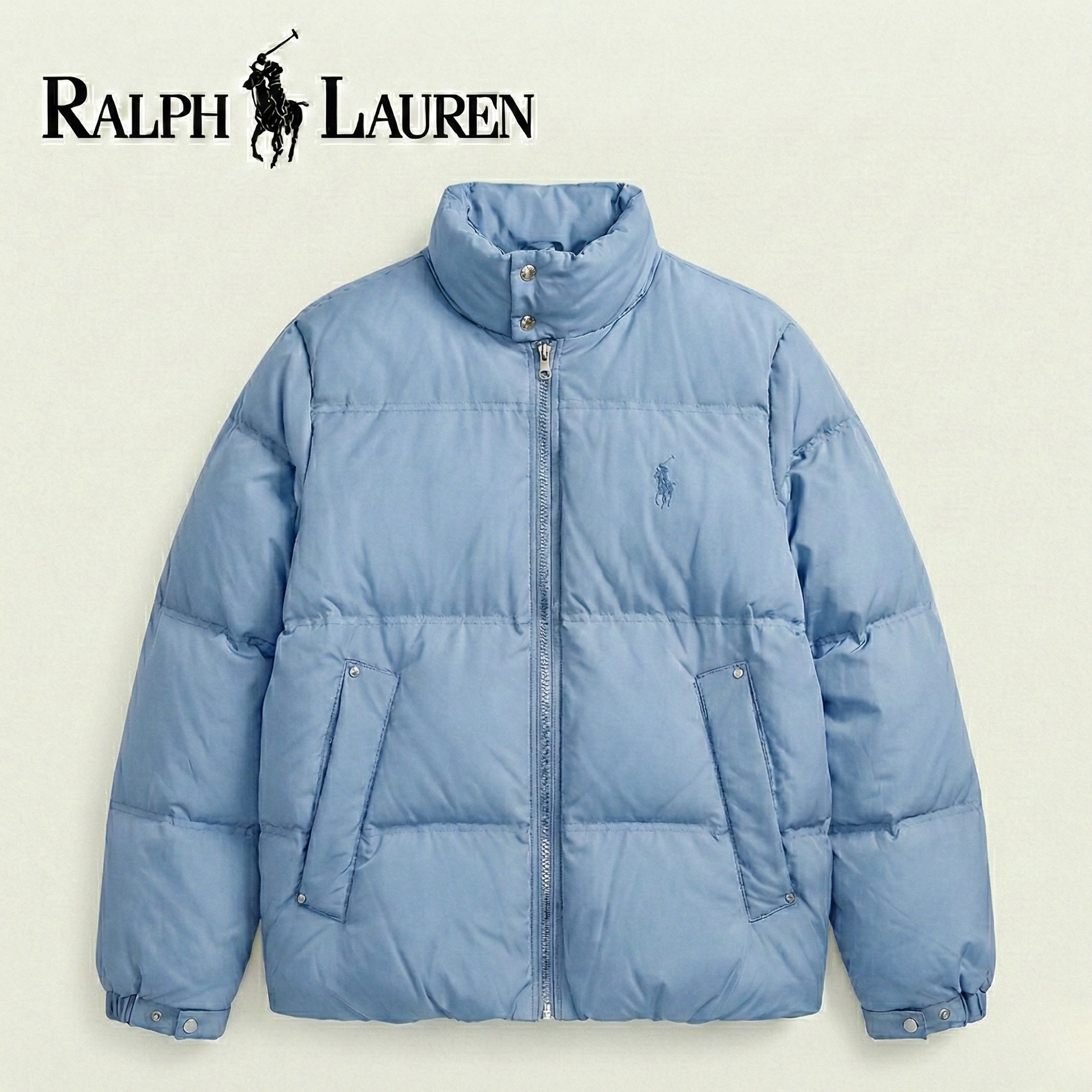 RL Textured Ripstop Down Jacket